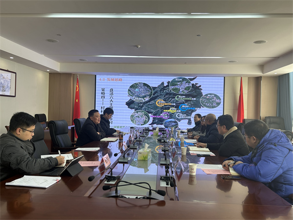 12月19日，安徽寶坤文旅集團(tuán)赴徽投集團(tuán)調(diào)研石潭村精品示范村建設(shè)運(yùn)營(yíng)情況，洪董，吳書(shū)記陪同調(diào)研。.jpg