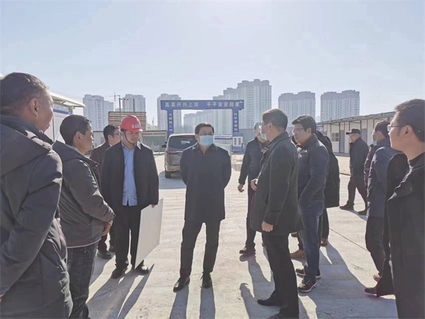 1月30日，朱策常務(wù)副市長(zhǎng)調(diào)研徽投大樓復(fù)工情況.jpg