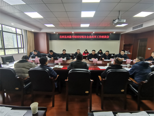 2月10日，岳西縣來歙考察國有糧食企業(yè)改革工作.jpg