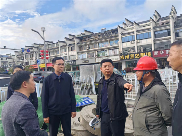 3月25日，程縣長調研徽州路和揚之學校項目，集團張總陪同.jpg